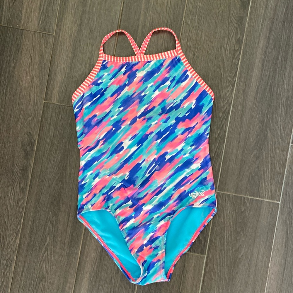 Speedo Uglies Girl’s Swimsuit; Size 16